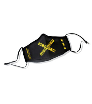 Caution Face Mask With Nose Clip & Adjustable Ear Loop
