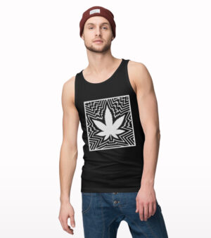 Psychedelic Printed Tank Top